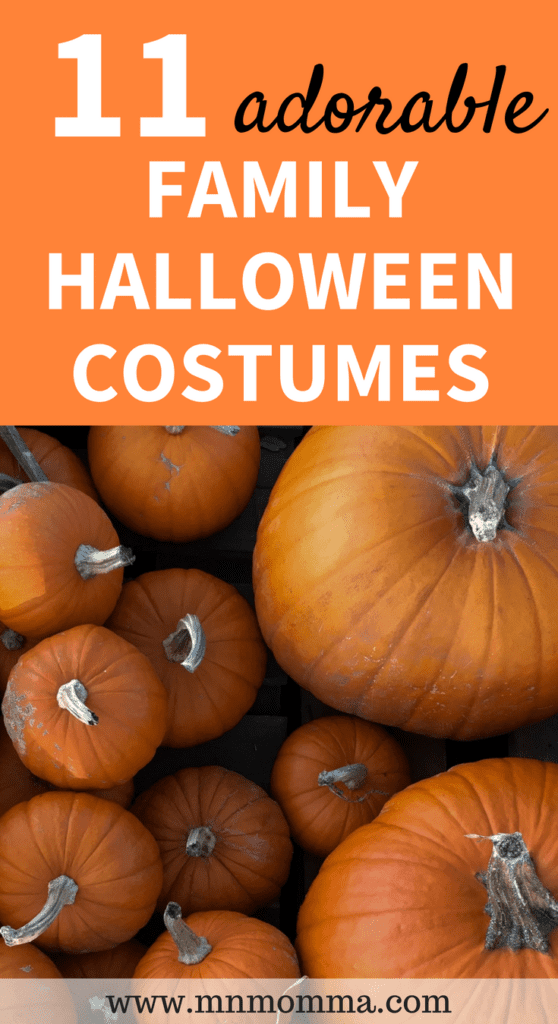 11 adorable family halloween costume ideas for your family this Halloween! 