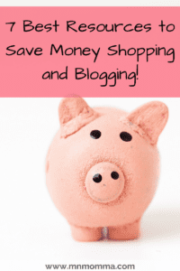 Piggy Bank. Saving money shopping and blogging. Frugal Resources