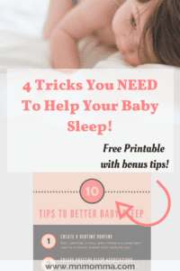 4 tricks to help baby sleep