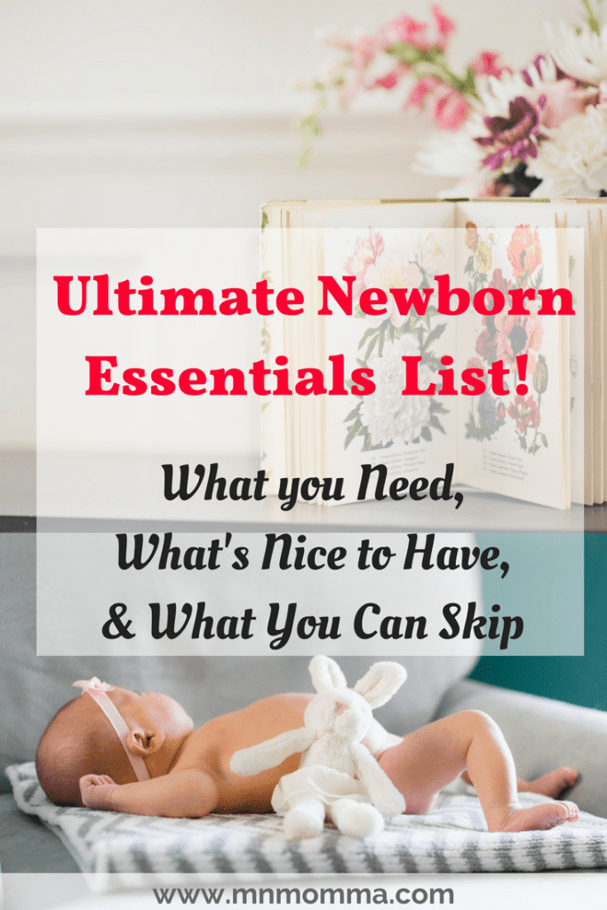 newborn essentials ultimate list