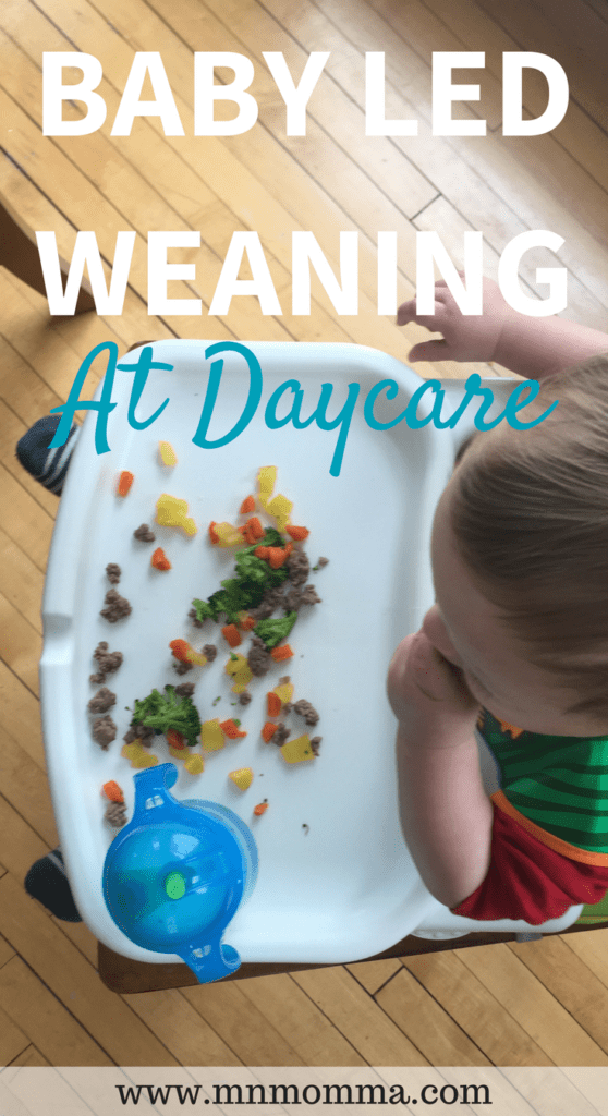How to Do Baby Led Weaning at Daycare (When You're A Working Mom)