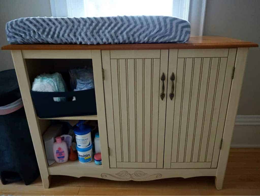 baby nursery dresser
