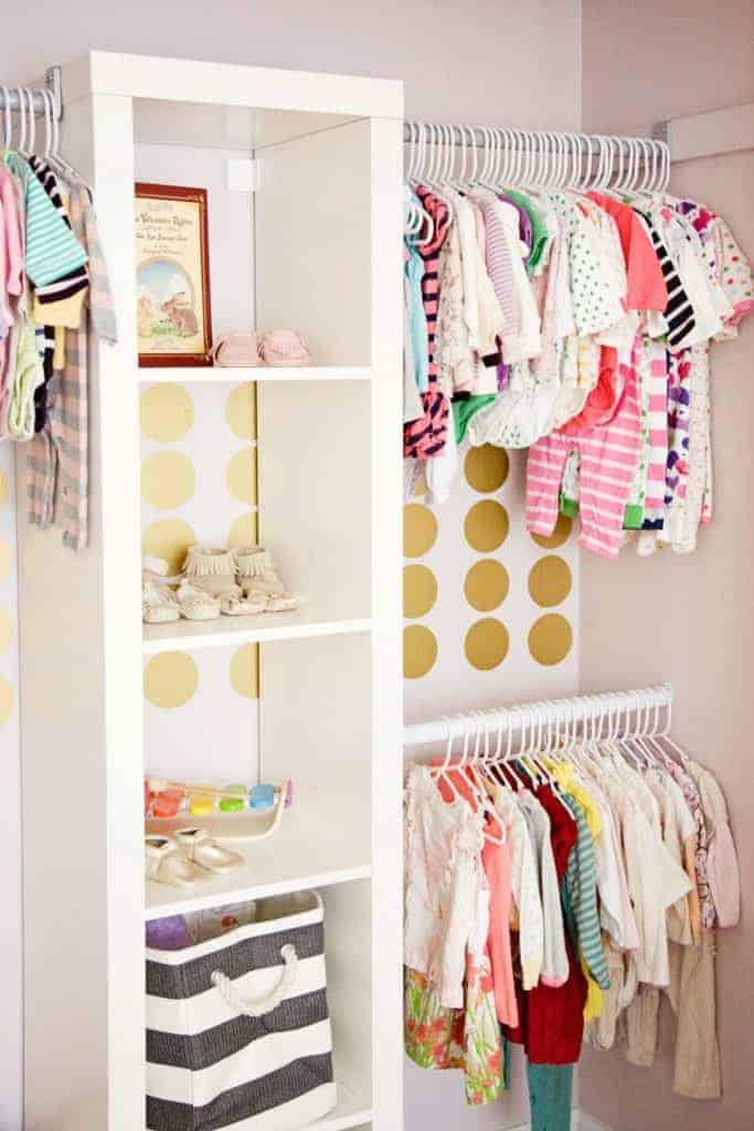 IKEA Nursery Hacks closet