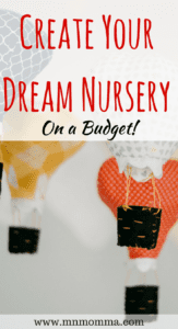 nursery budget