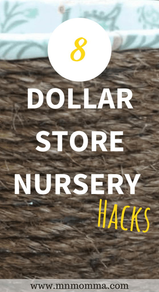 dollar store nursery hacks