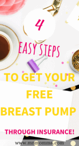 4 easy steps to get your free breast pump through insurnace