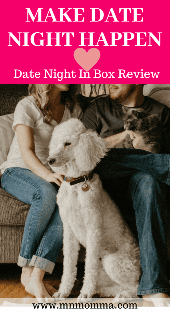 How to Make Date Night Happen - the Date Night In Box subscription review. Fun products and date night ideas for couples!