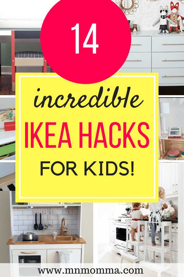 Incredible IKEA hacks for kids rooms! Don't miss these amazing DIY IKEA hacks to create a unique room on a budget!
