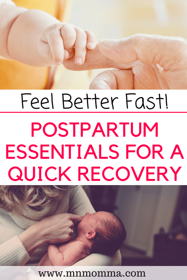 Postpartum Essentials for A Quick Recovery
