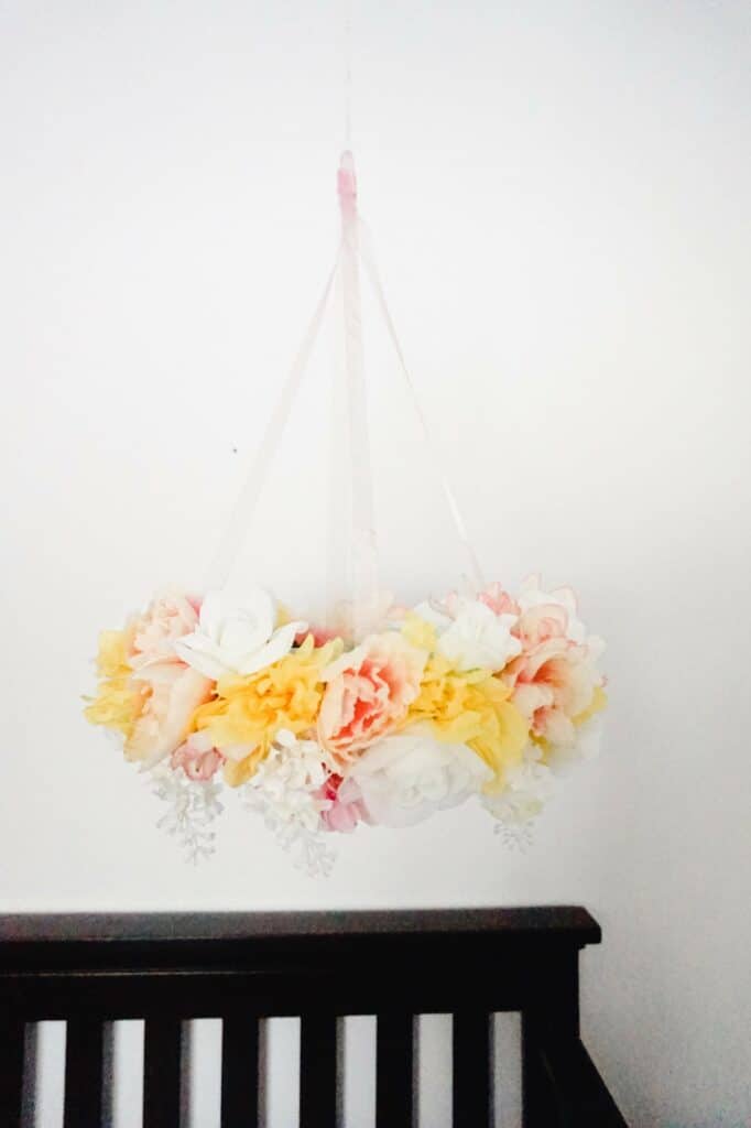 DIY Floral Mobile Tutorial 