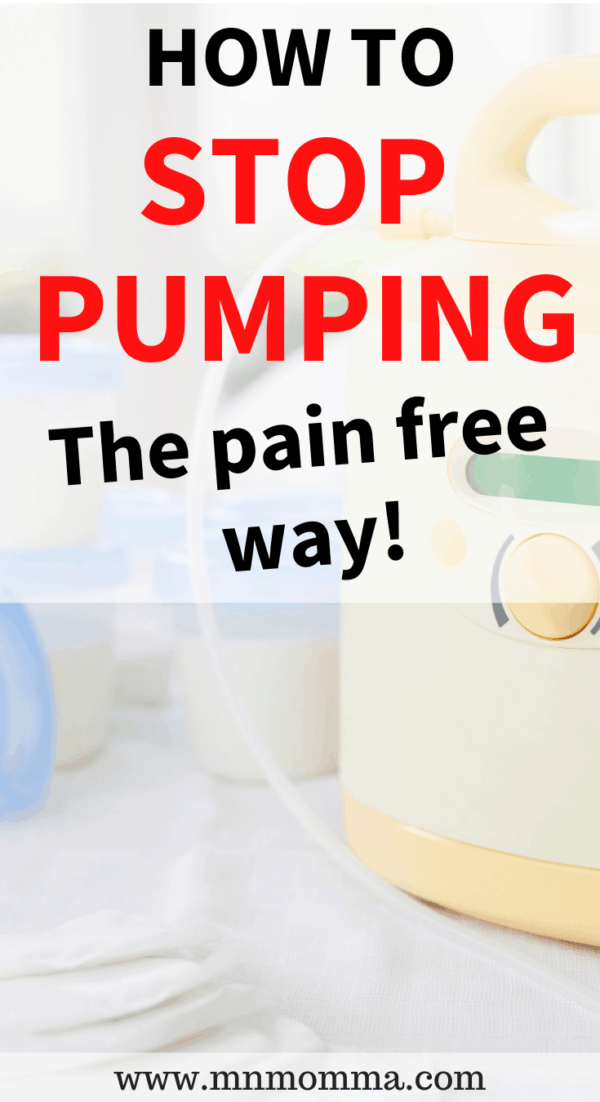 How to Stop Pumping Tips for Weaning From The Pump Minnesota Momma