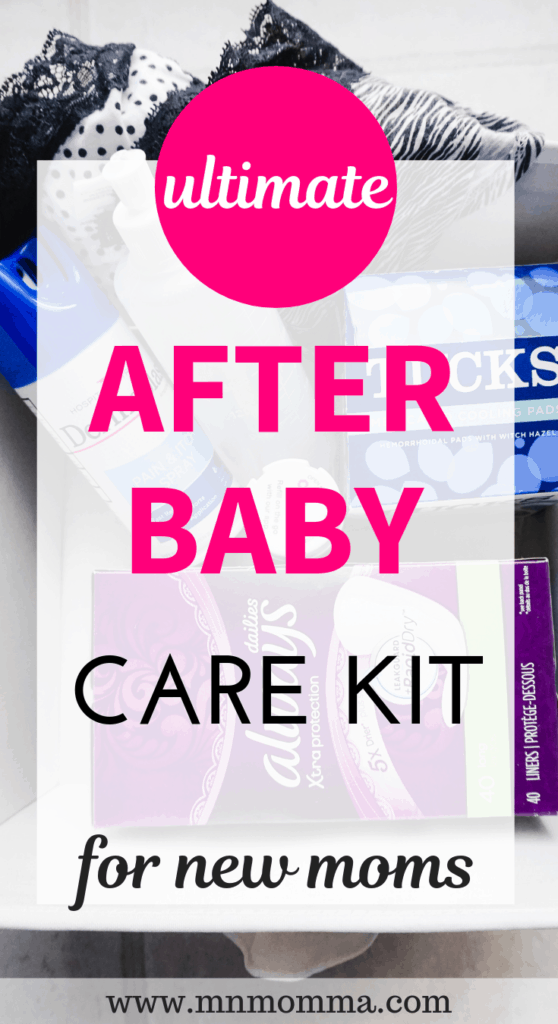 Postpartum Care Kit for New Moms