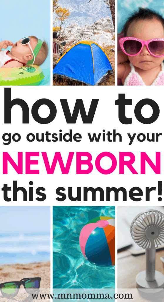 how to survive summer with a newborn