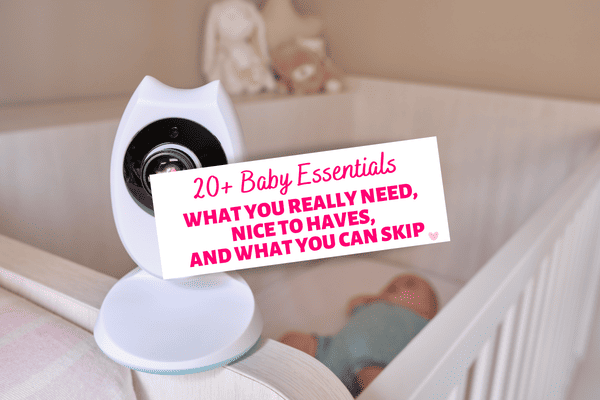 newborn essentials and what you really need for baby