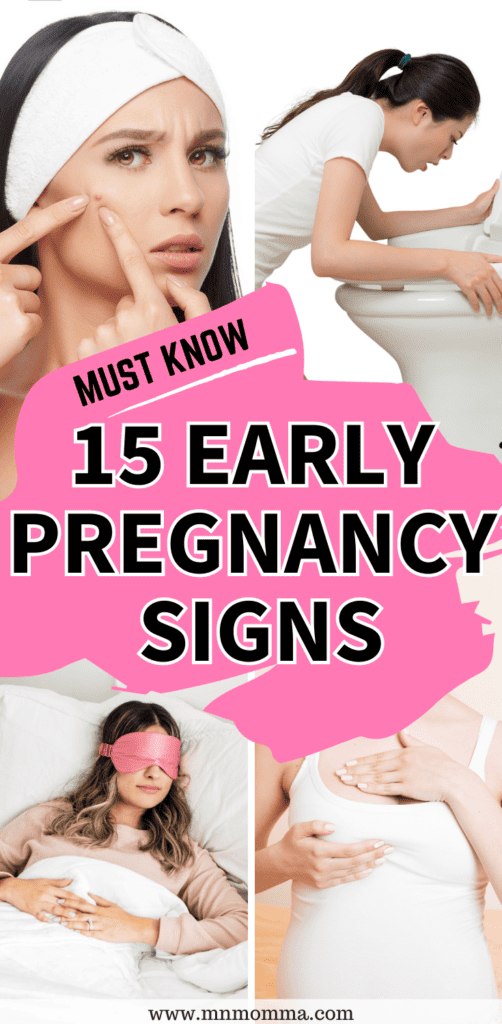 early signs of pregnancy before your missed period am I pregnant