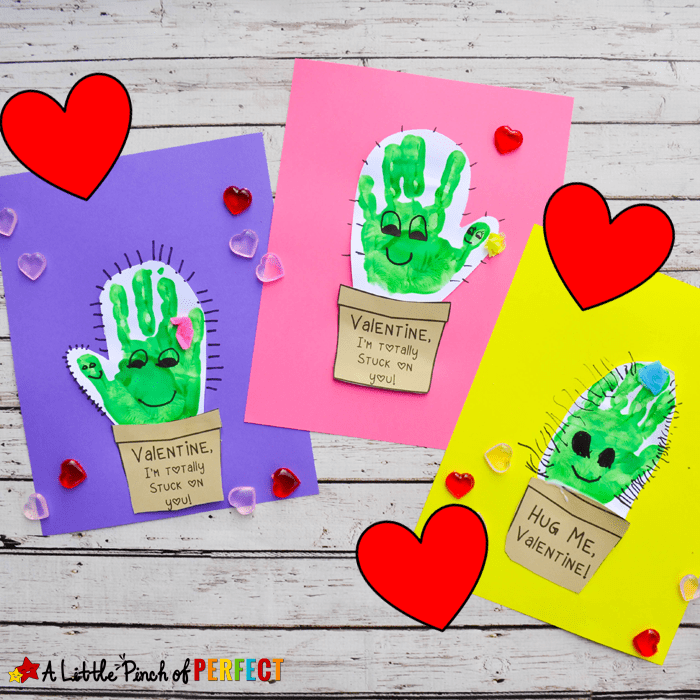 Valentine's Day Activities for preschoolers and toddlers - diy cards