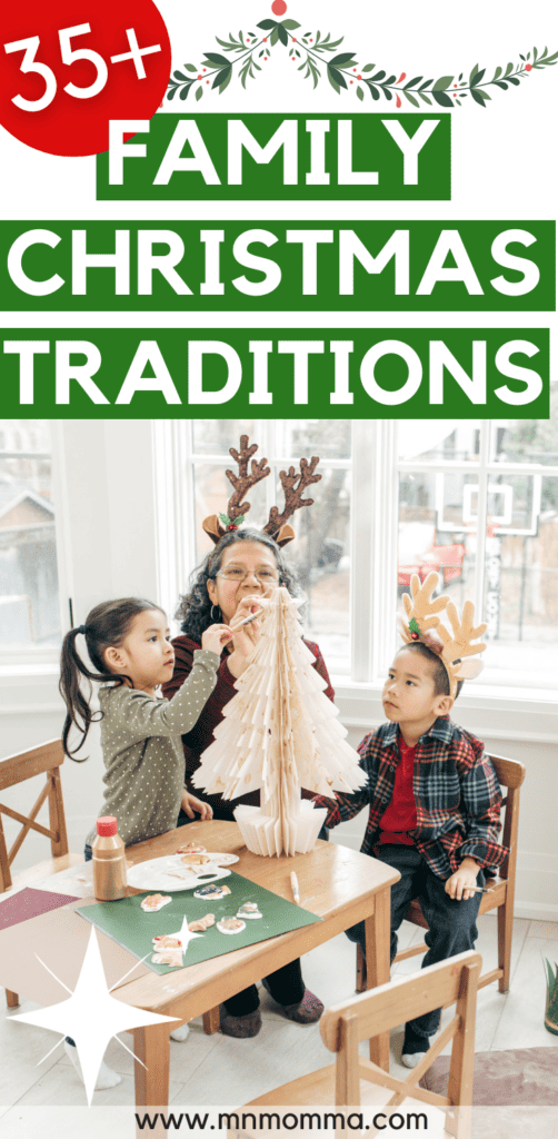 family christmas traditions to start with your kids and even new baby this year! Fun ideas