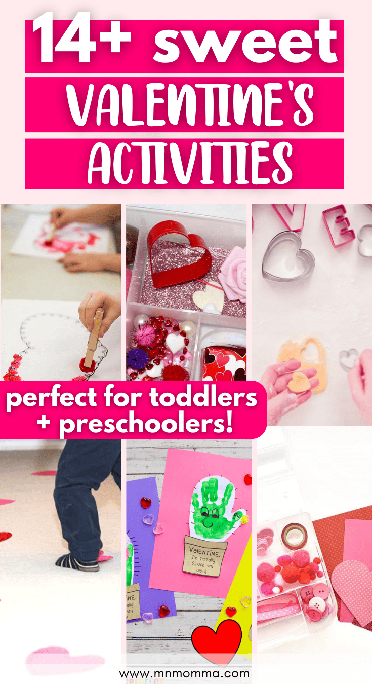 14 Valentine's Day Activities for Toddlers and Preschoolers for 2024 ...