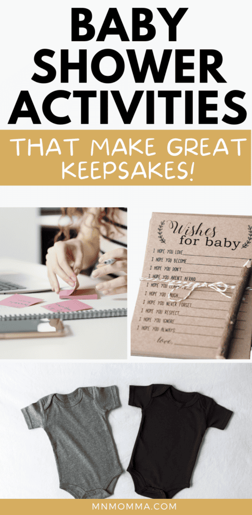 baby shower activities for guests