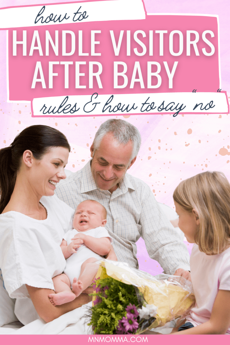 How To Handle Visitors After Baby Is Born - (Even If You Love Having ...