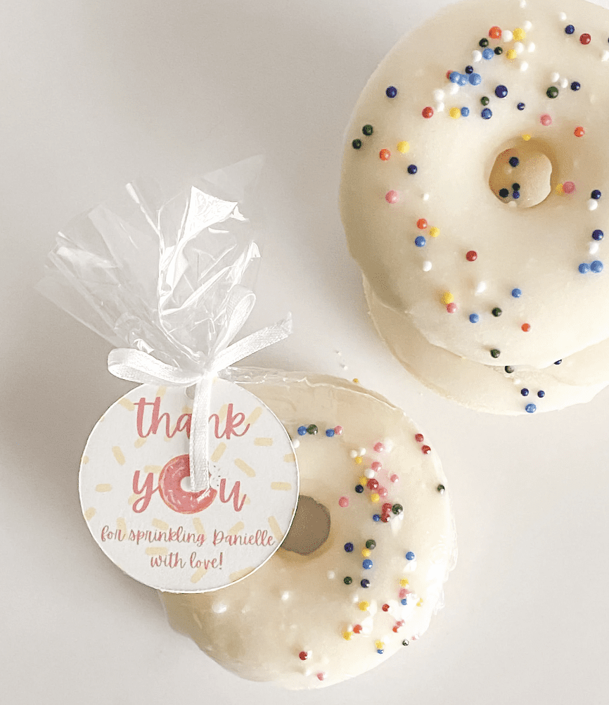 Baby Sprinkle Donut Bath Bomb Baby Shower Favors