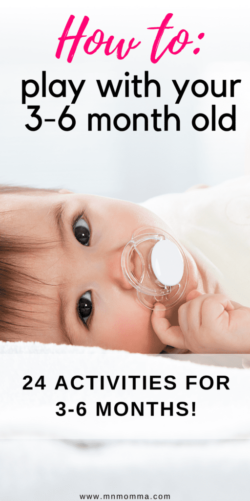 educational activities for 3 month old babies