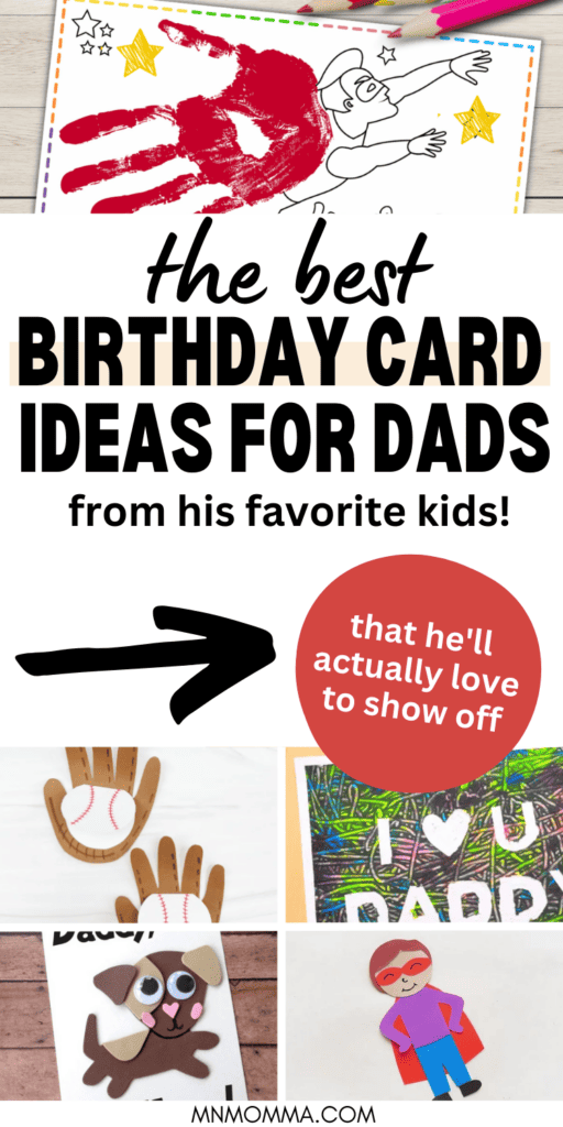 homemade birthday cards for dad