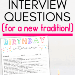 101 Fun Birthday Interview Questions For Kids + Free Printable ...