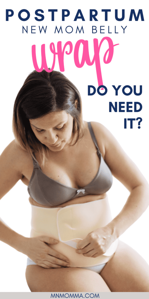 postpartum girdle/new mom belly wrap - does it really work? And when to start using one!