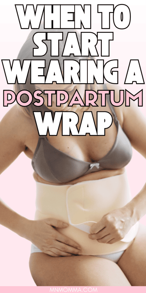 postpartum girdle/new mom belly wrap