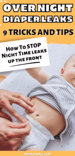 9 Game Changing Tips to Stop Baby Diaper Leaks At Night - Minnesota Momma