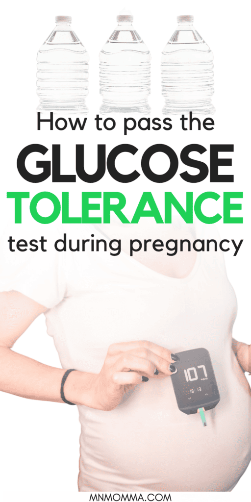 how to pass the glucose tolerance test during pregnancy