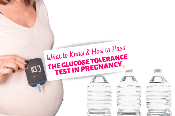 how to pass glucose tolerance test pregnancy