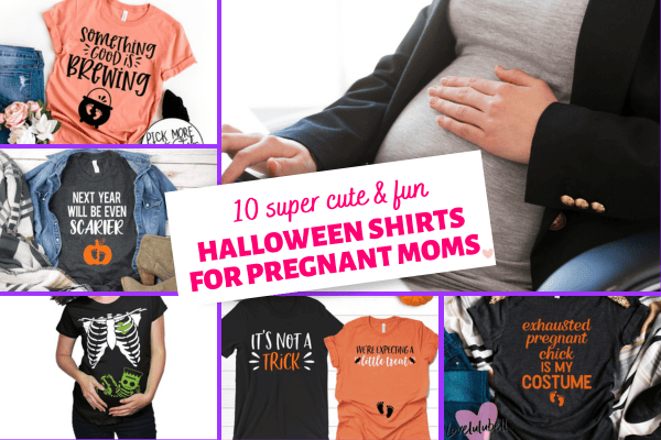 Halloween Shirts for Pregnant Women (Easy Costumes for Expecting Moms)