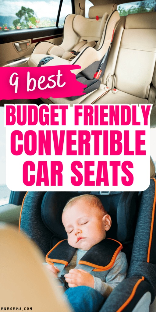 best budget friendly convertible car seats