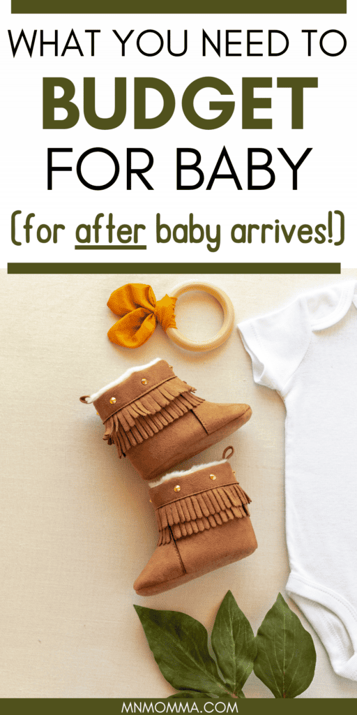 what to budget for after baby arrives