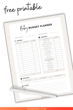 The New Parent Baby Budget Worksheet (+ Free Printable) - Minnesota Momma