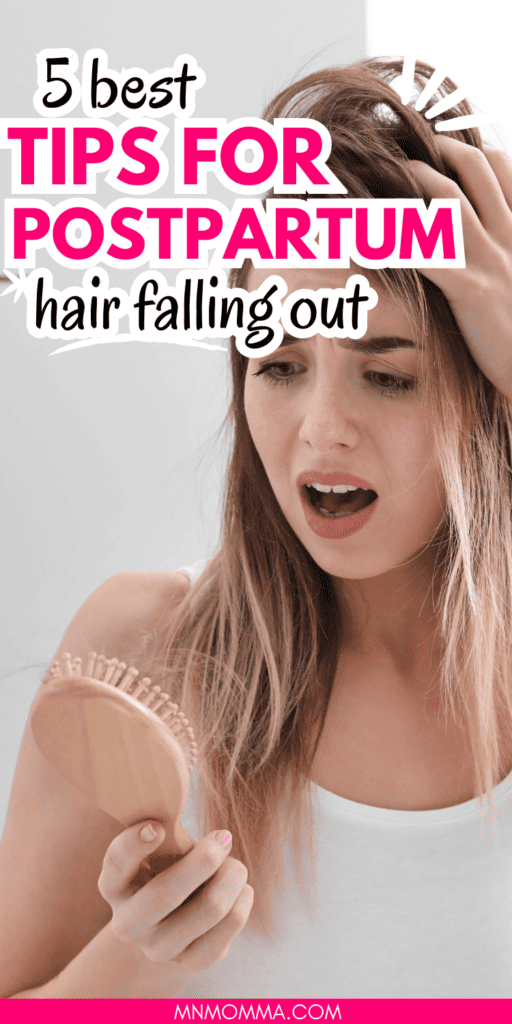 best tips for postpartum hair falling out