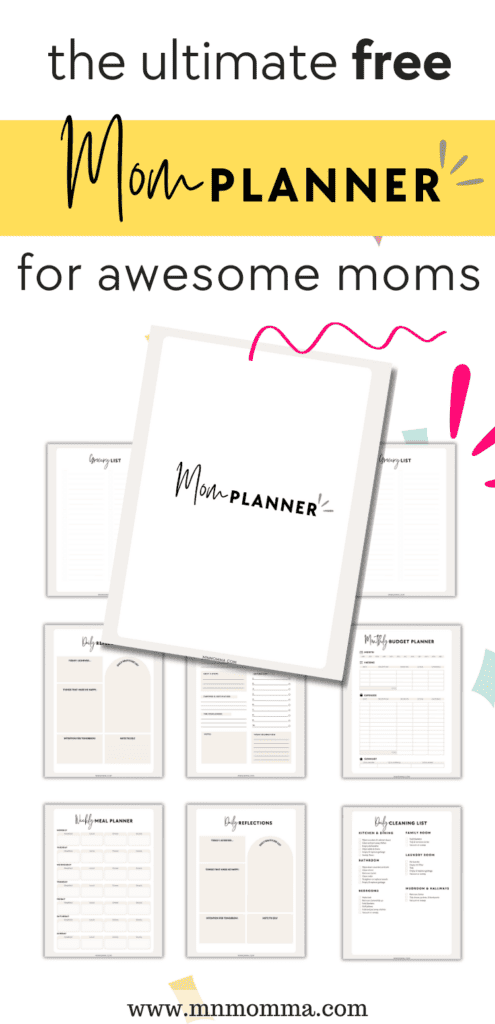 busy mom planner for fun moms