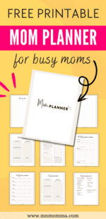 Free Printable Mom Planner (Daily Tips for Busy Moms) - Minnesota Momma