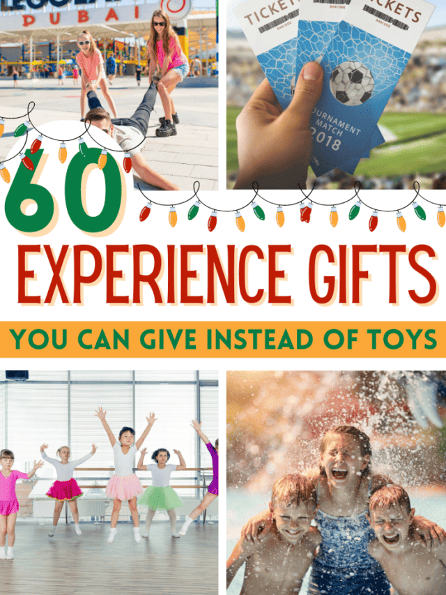 60 Amazing Experience Christmas Gifts for Kids (Instead of Toys)