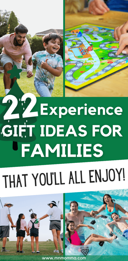 best experience christmas gifts for families instead of toys