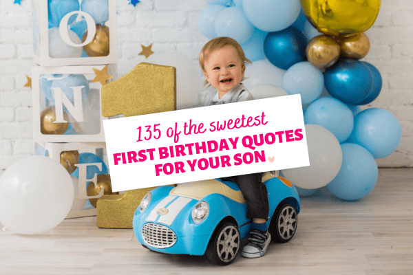 first birthday wishes for your son