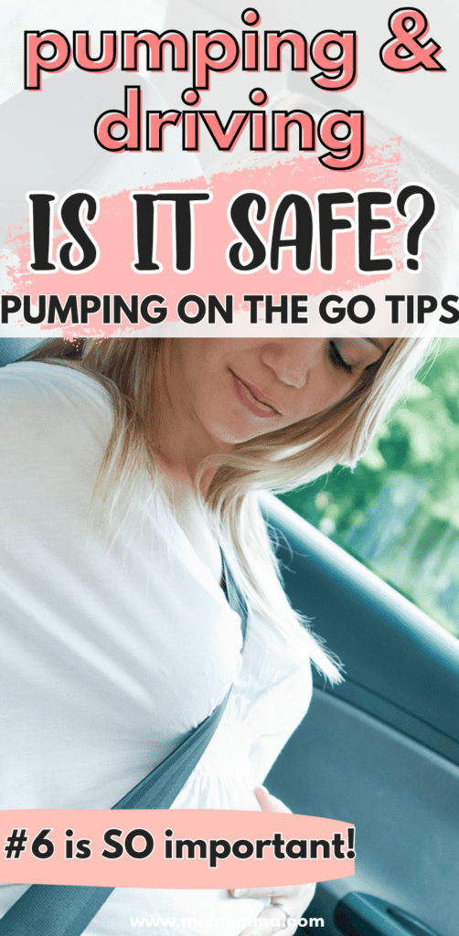 is pumping and driving safe