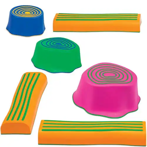 edxeducation Step-a-Trail - 6 Piece Obstacle Course