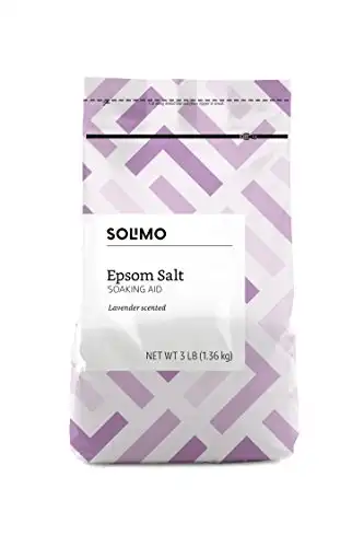 Solimo Epsom Salt Soaking Aid, Lavender Scented