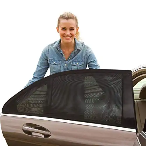Shade Sox Universal Fit Car Side Window Baby Sun Shade (2 Pack) | Protects Your Baby and Older Kids from The Sun, Fits All (99%) Cars! Most Mid Size SUV's