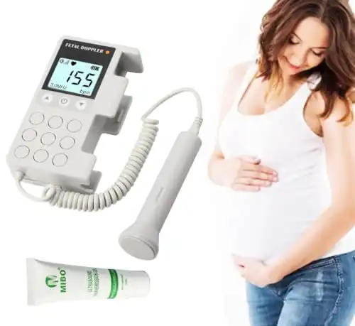 Monitor ultrasonic fetal-Doppler Pregnant Monitor Fetal Baby heartbeat-KK20