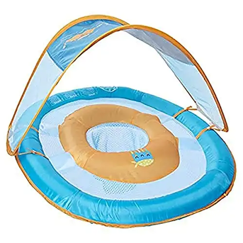 SwimWays Baby Spring Float Activity Center with Sun Canopy