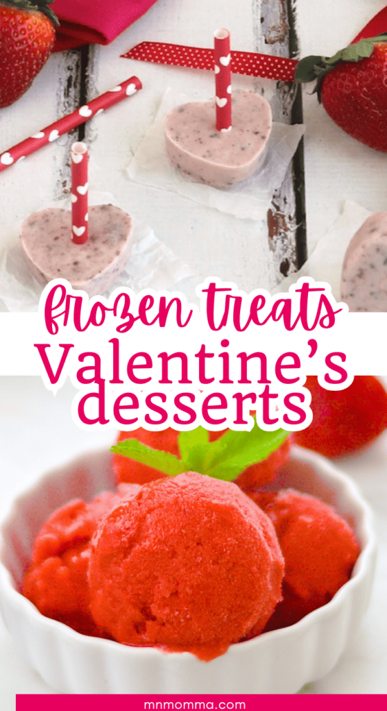 valentines frozen treat ideas and recipes